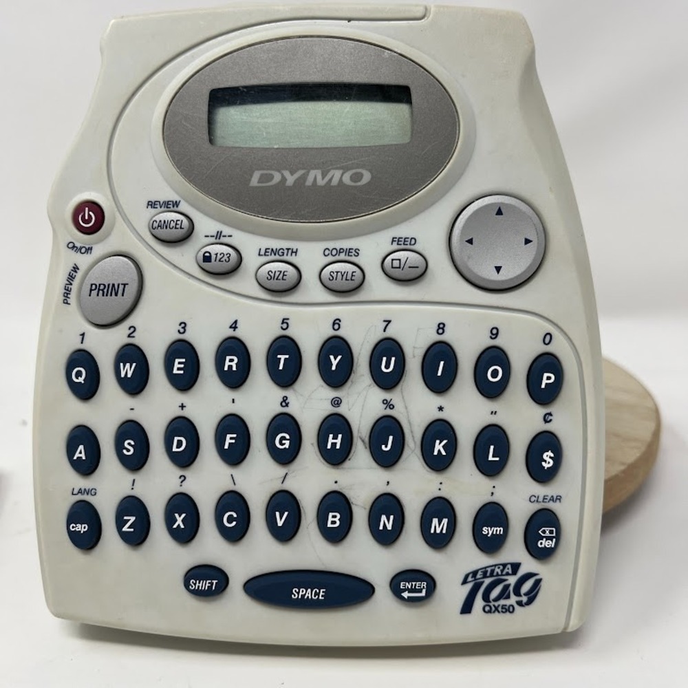 DYMO LetraTag QX50 Handheld Label Maker  – Tested Works